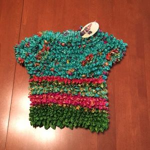 Stretch shirt, floral patterns